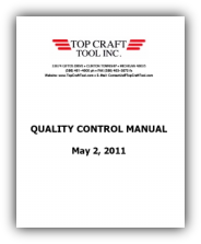 Download Top Craft Quality Control Manual